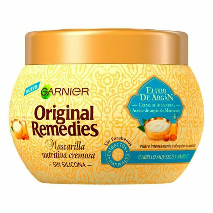 Mască Capilară Nutritivă Elixir de Argán Original Remedies Garnier C5984300 (300 ml) 300 ml