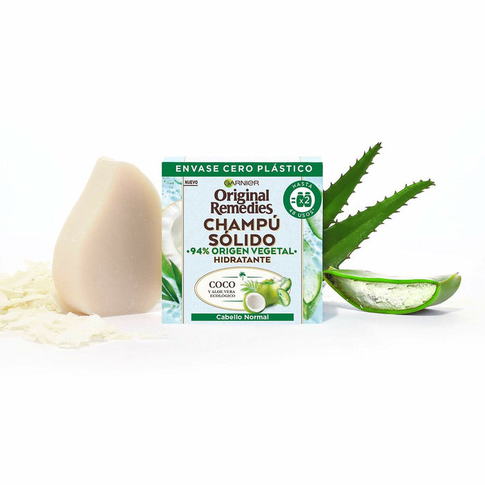 Șampon solid Garnier Original Remedies Hidratant Cocos Aloe Vera 60 g