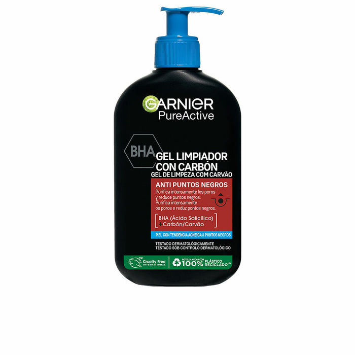 Gel de Curățare pentru Față Garnier Pure Active Cărbune 250 ml