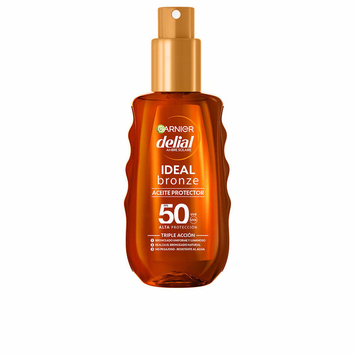 Ulei de soare Garnier Delial Ideal Bronze Spf 50 150 ml Bronzant Protector