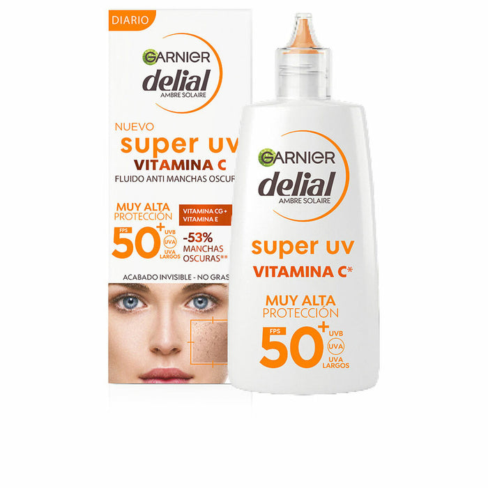 Cremă Anti-pete Garnier Delial Super UV Spf 50 62,65 ml Vitamina C