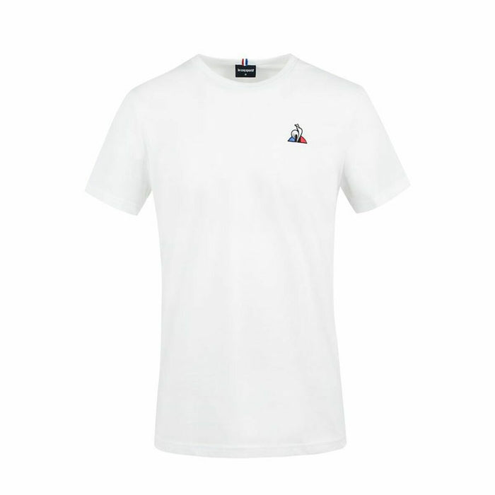 Tricou cu Mânecă Scurtă Bărbați Le coq sportif Essentiels N°2  Alb