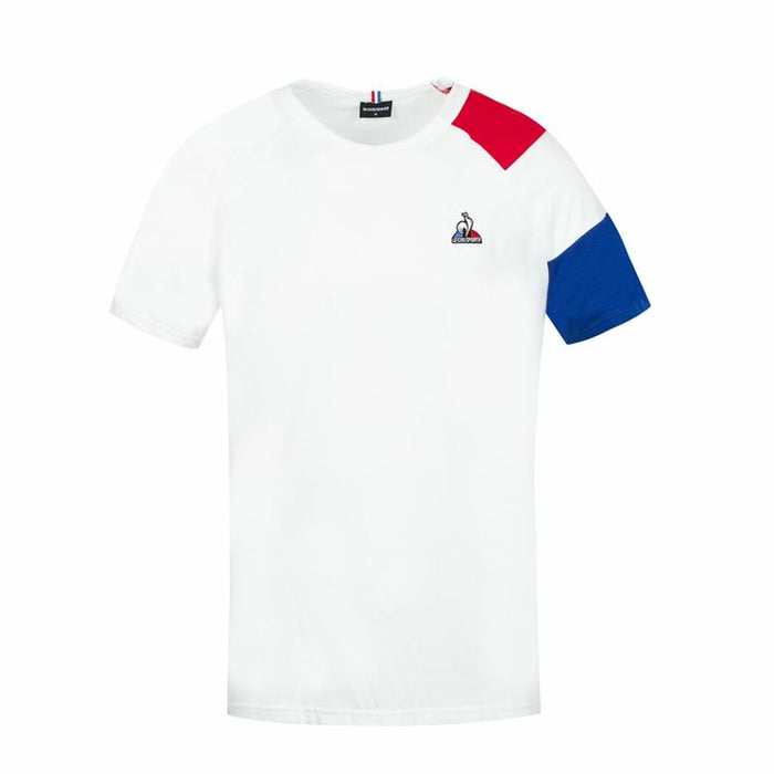 Tricou cu Mânecă Scurtă Bărbați Le coq sportif Essentiels Nº1 Alb
