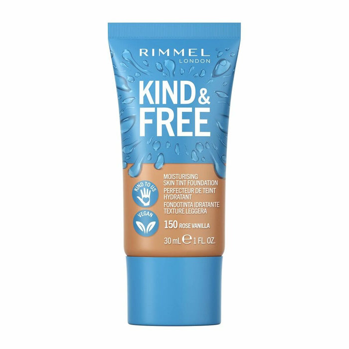 Bază de machiaj cremoasă Rimmel London Kind & Free 150-rose vanilla (30 ml)