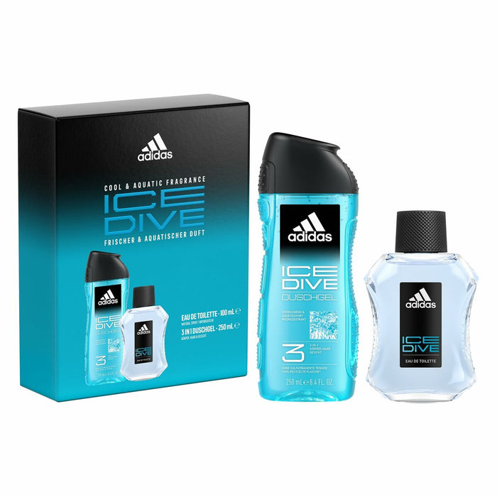 Set de Parfum Bărbați Adidas EDT Ice Dive 2 Piese