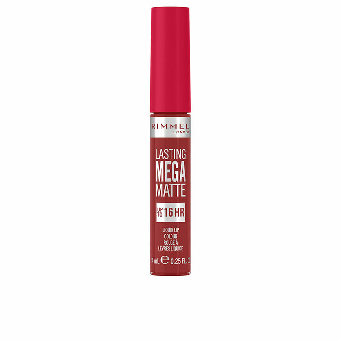 Ruj Rimmel London Lasting Mega Matte Lichid Nº 500 Fire starter 7,4 ml