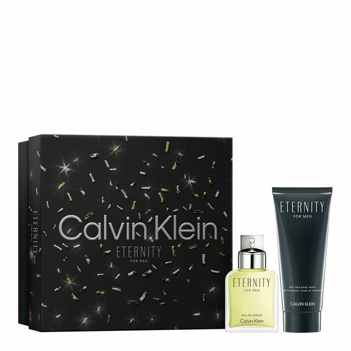 Set de Parfum Bărbați Calvin Klein EDT Eternity 2 Piese