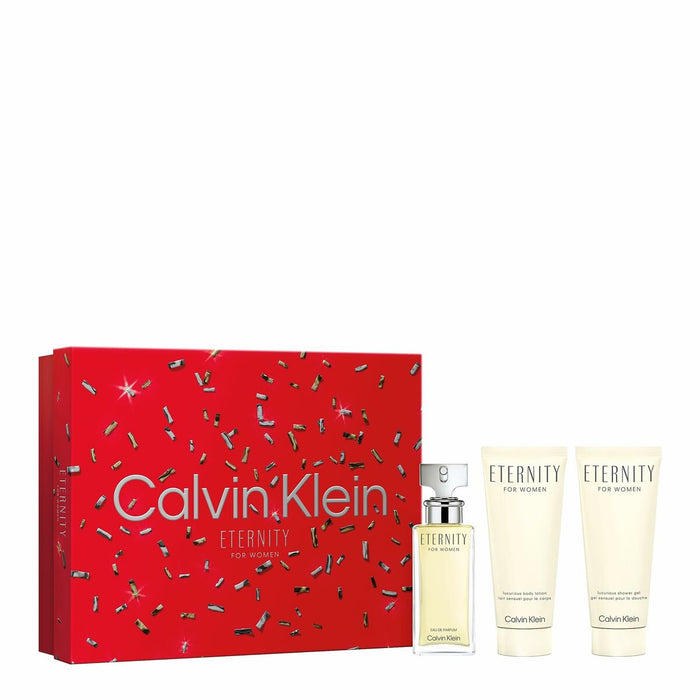 Set de Parfum Femei Calvin Klein EDP Eternity 3 Piese