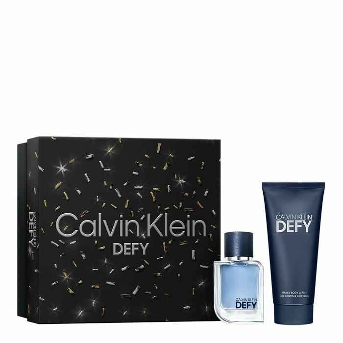 Set de Parfum Bărbați Calvin Klein EDT Defy 2 Piese