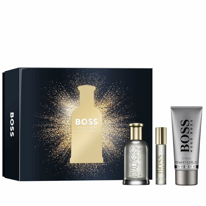 Set de Parfum Bărbați Hugo Boss EDP Boss Bottled 3 Piese