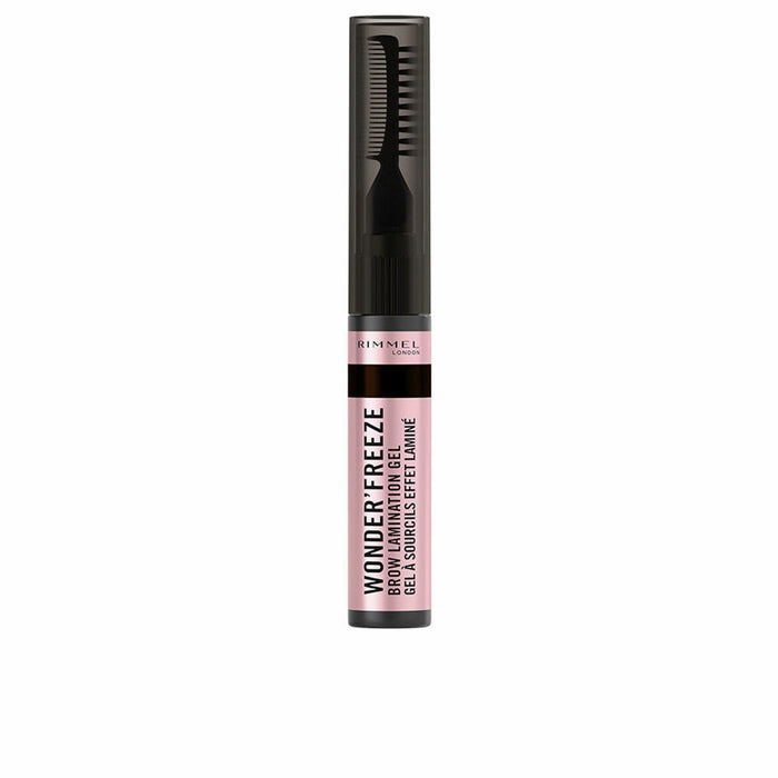 Gel Fixativ pentru Sprâncene Rimmel London WONDER' FREEZE Nº 004 Deep brown 6 g