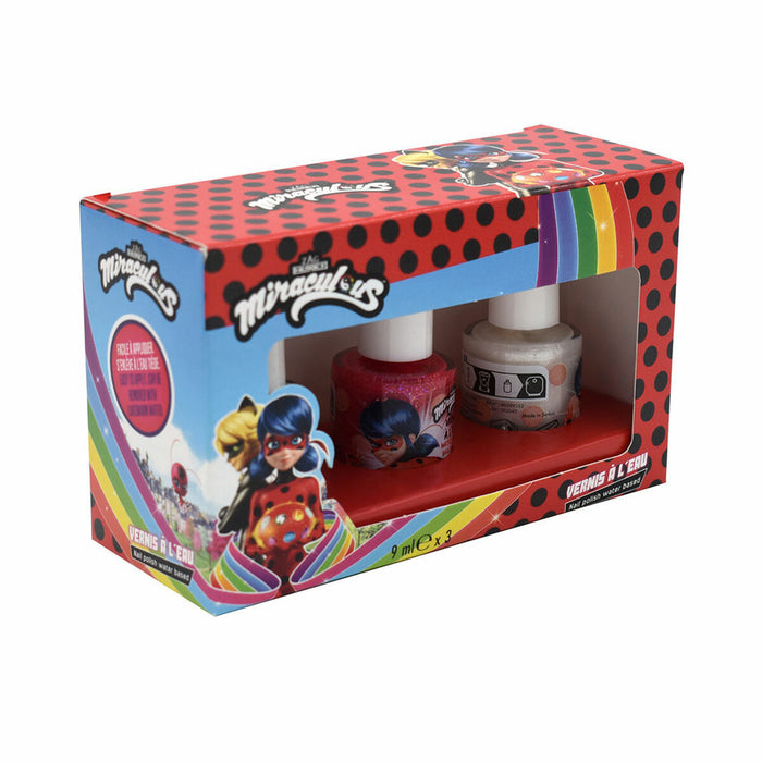 Set de Machiaj pentru Copii Lady Bug Miraculous 3 Piese