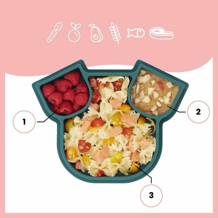 Farfurie Babymoov A005207 Silicon Infantil