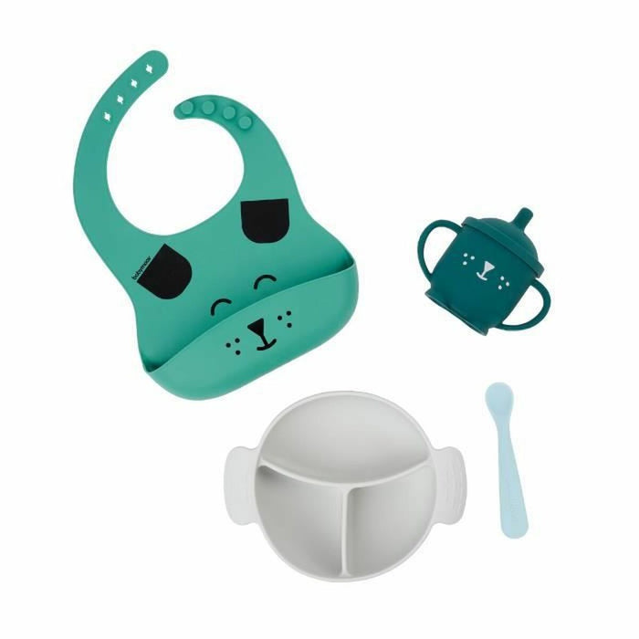 Set de Veselă Babymoov Verde 4 Piese