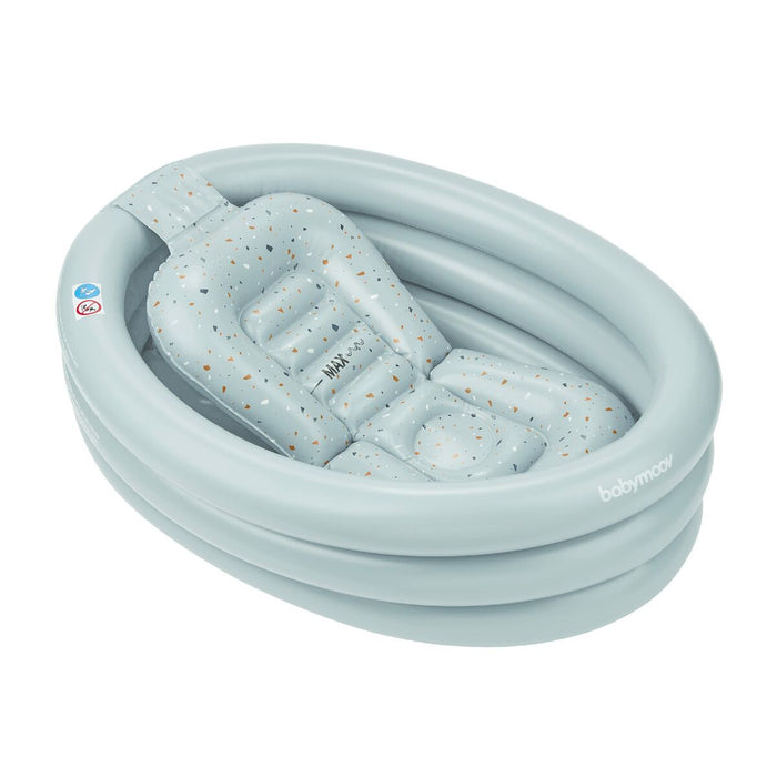 Cadă de baie Babymoov Aquadots Albastru Pastel Gri