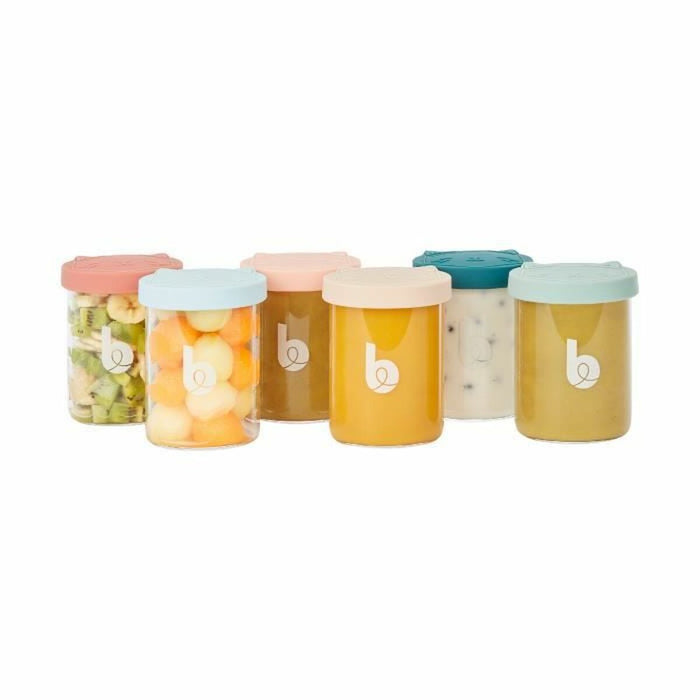 Set de recipiente pentru mâncare de bebe Badabulle