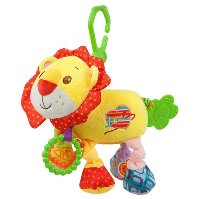 Jucărie din Pluș cu Activități cu Vibrație Nenikos 112207 Poliester Multicolor animale