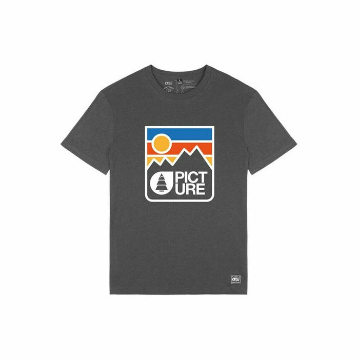Tricou cu Mânecă Scurtă Bărbați Picture Nausta Gri închis
