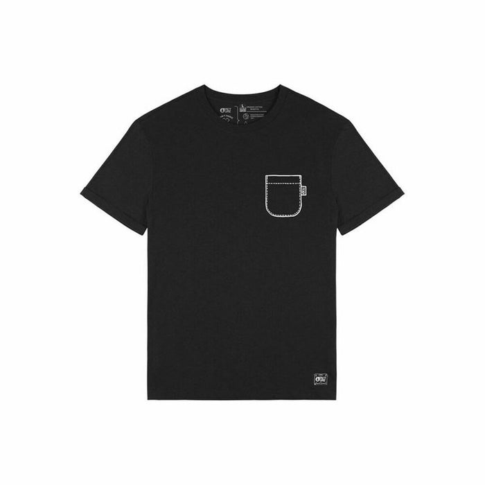 Tricou cu Mânecă Scurtă Bărbați Picture Deelwi Negru