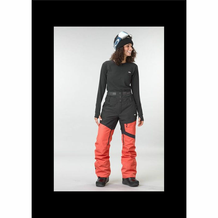 Pantaloni de ski Picture Seen Coral Negru