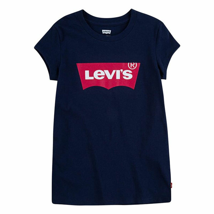 Tricou cu Mânecă Scurtă pentru Copii Levi's Batwing Albastru închis