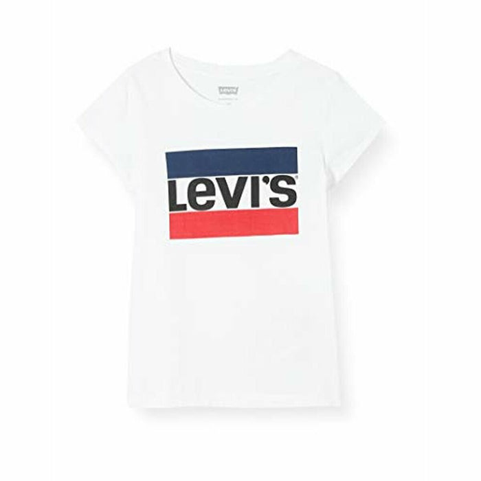 Tricou cu Mânecă Scurtă Copii Levi's E4900 Alb