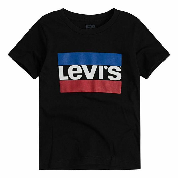 Tricou cu Mânecă Scurtă Bărbați Levi's Logo Jr Negru