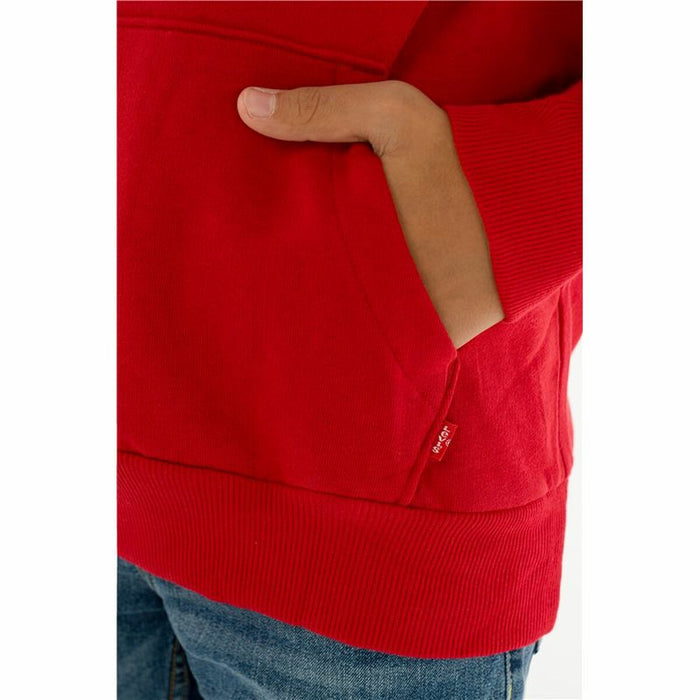 Hanorac pentru Copii Levi's Batwing Screenprint Roșu