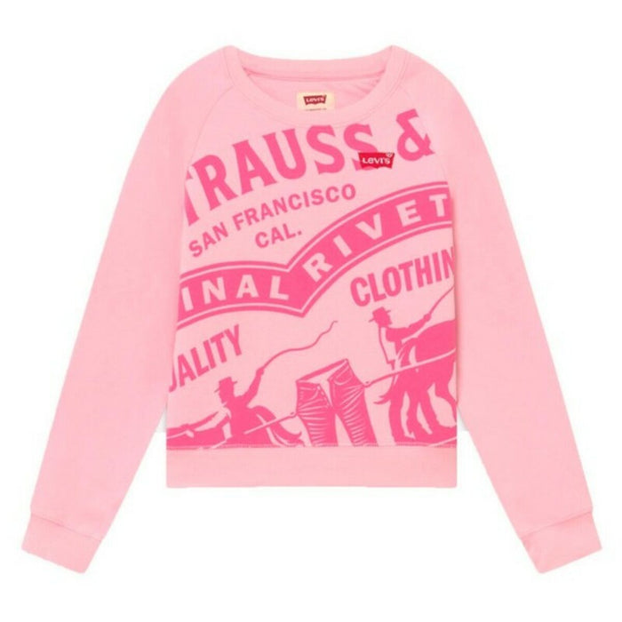 Hanorac pentru Copii Levi's HIGH RISE RAGLAN