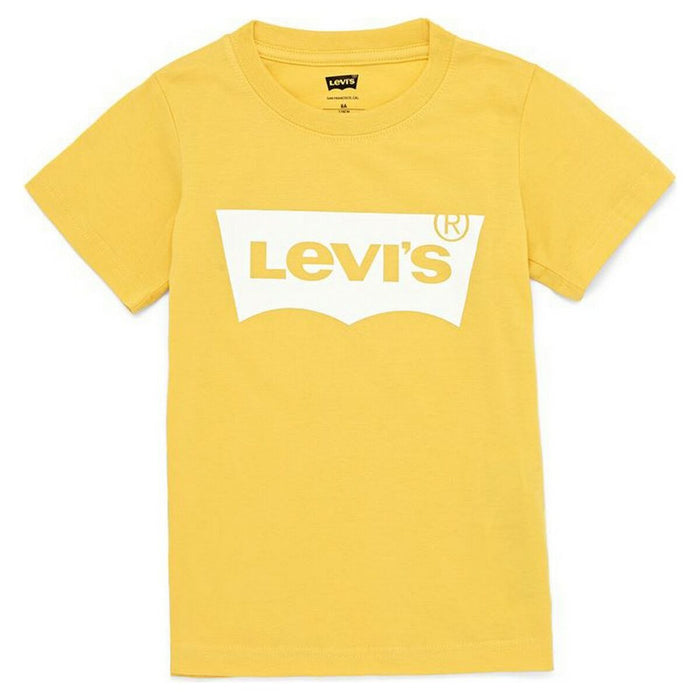 Tricou cu Mânecă Scurtă pentru Copii Levi's Batwing Galben