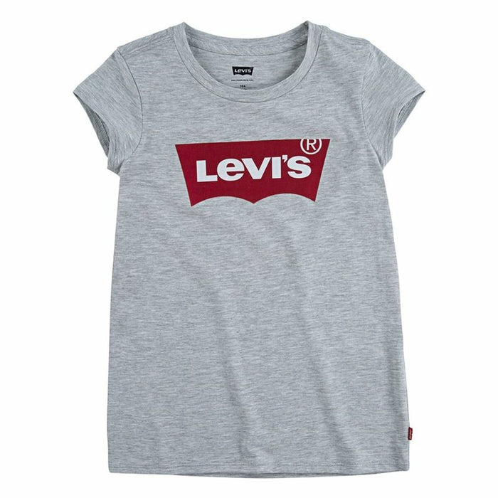 Tricou cu Mânecă Scurtă pentru Copii Levi's Batwing Gri deschis