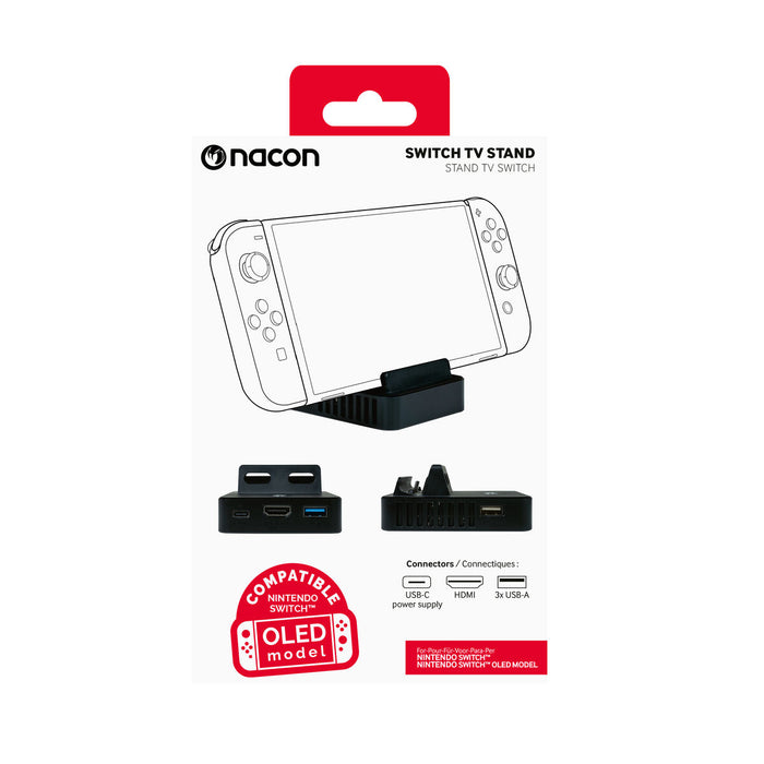 Difuzor Bluetooth Portabil Nacon SWITCHTVSTAND Negru