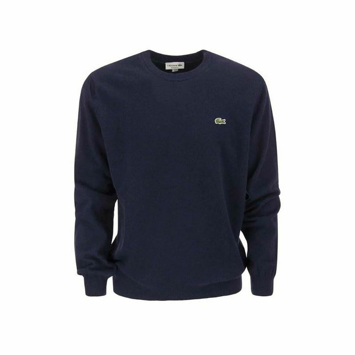 Hanorac fără Glugă Bărbați Lacoste Tricot Bleumarin