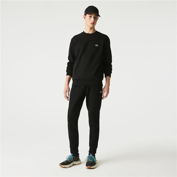 Pantaloni lungi de sport Lacoste Negru Bărbați