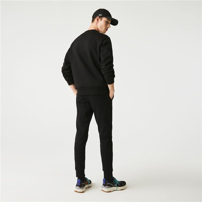 Pantaloni lungi de sport Lacoste Negru Bărbați