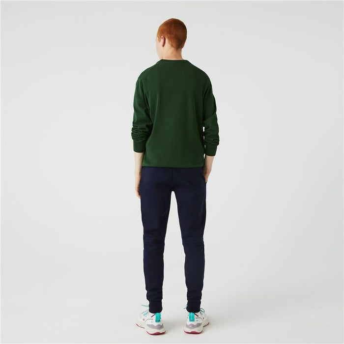 Pantaloni lungi de sport Lacoste Albastru închis Bărbați
