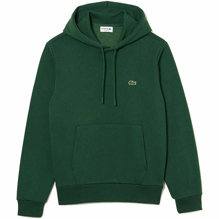 Hanorac cu Glugă Bărbați Lacoste Sweatshirt Verde