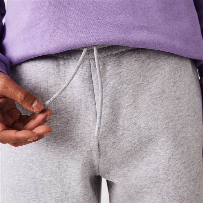 Pantaloni lungi de sport Lacoste Bărbați Gri deschis