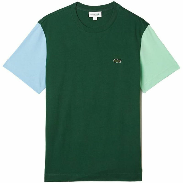 Tricou cu Mânecă Scurtă Bărbați Lacoste Tee-Shirt Verde Bărbați