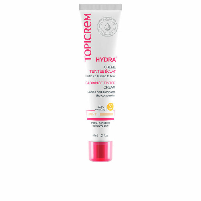 Cremă Iluminatoare Topicrem Hydra+ Clar Spf 50 40 ml