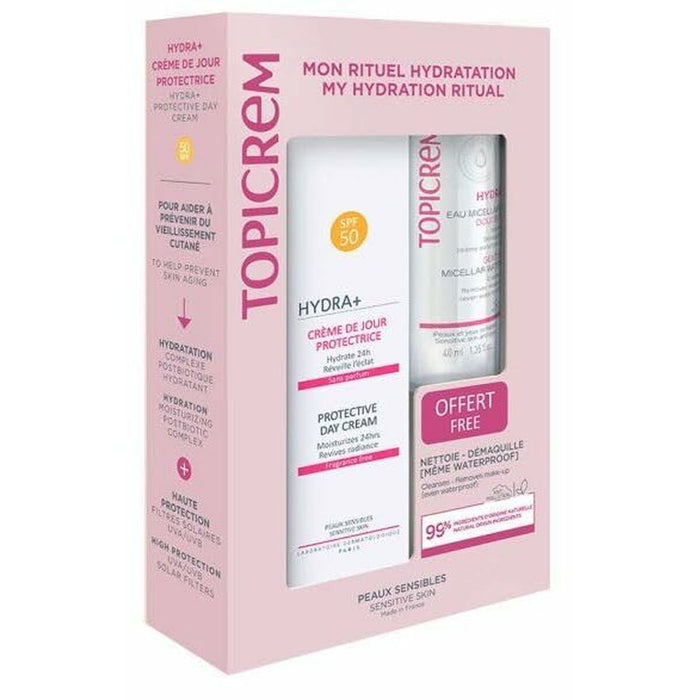 Set de Cosmetică Topicrem Crema Día Protectora Lote 2 Piese
