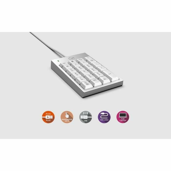 Tastatură numerică Mobility Lab ML305707 Argintiu
