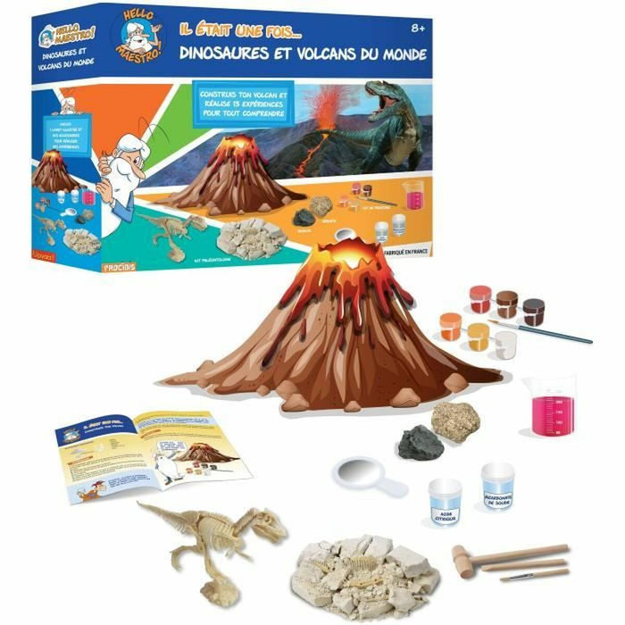 Joc de știință Silverlit Dinosaures et Volcans du monde