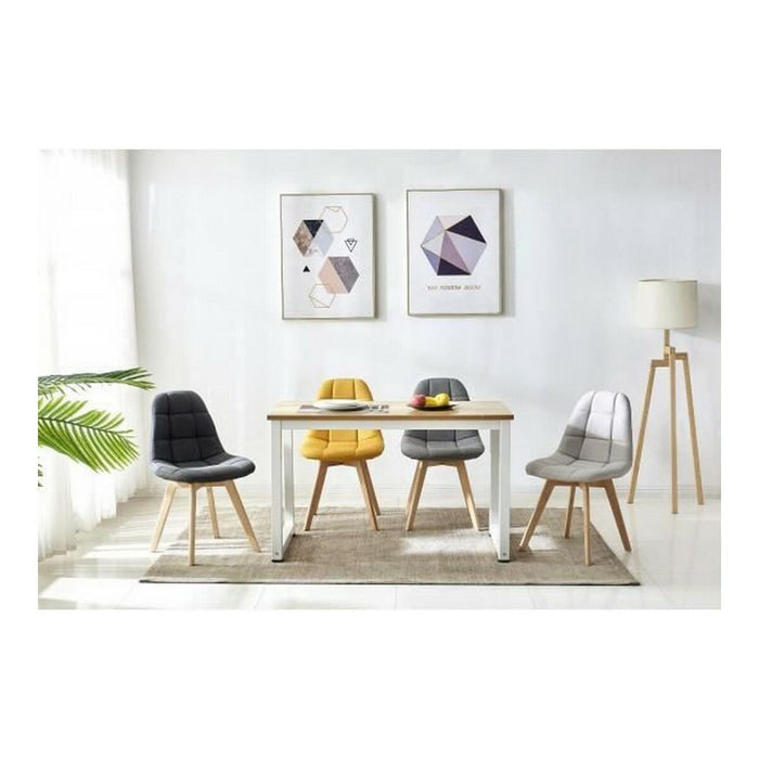 Scaun de Sufragerie Anya 44 x 50 x 84 cm Gri închis (2 Unități)