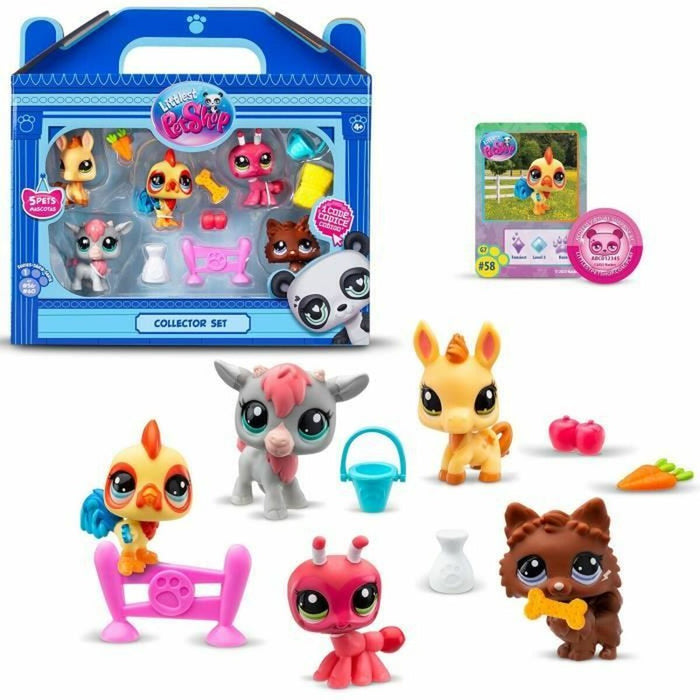 Figurine Articulate Bandai Littlest Pet Shop Plastic
