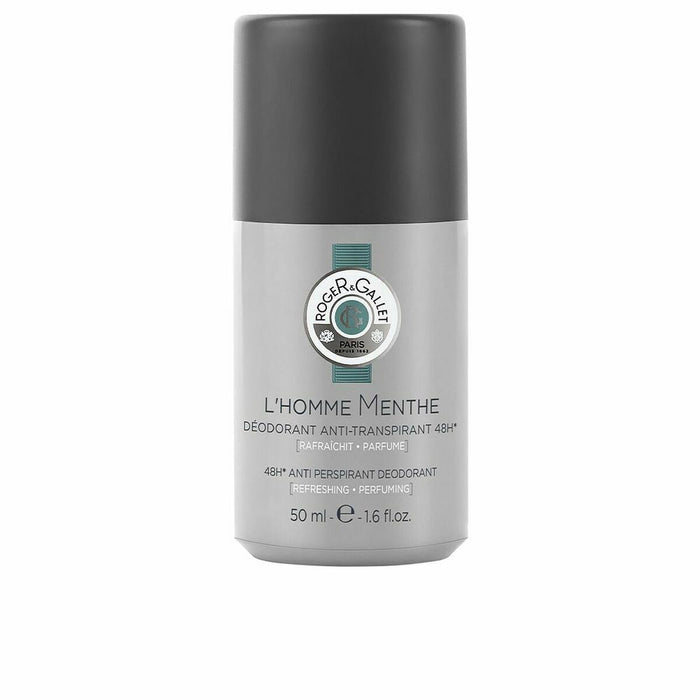 Deodorant Roll-On Roger & Gallet Homme Menthe 50 ml