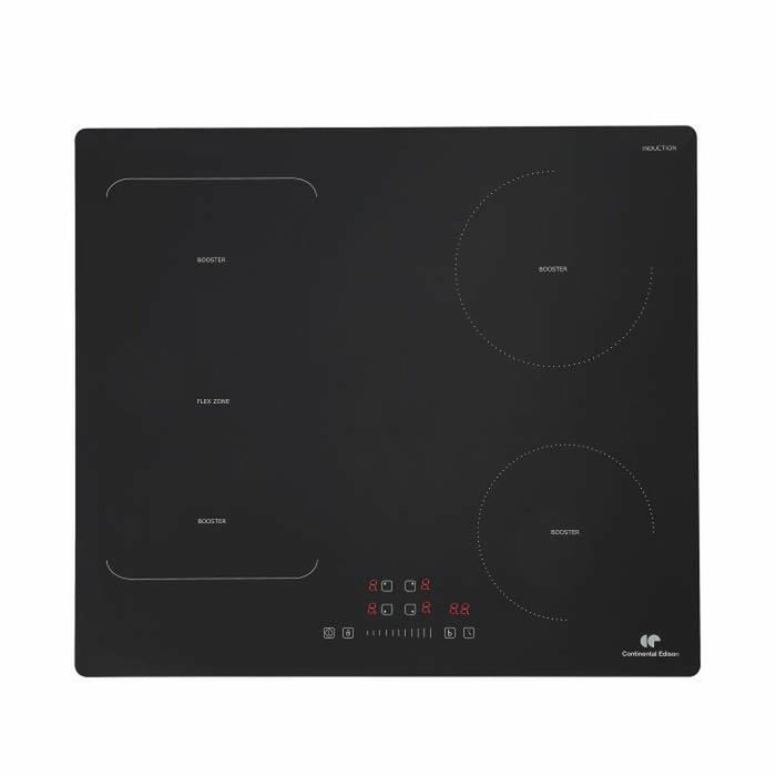 Plită cu Inducție Continental Edison 1 flex zone CETI4ZFLEXB1 2000 W