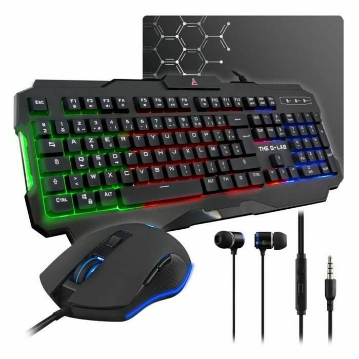 Tastatură și Mouse The G-Lab Azerty Franceză