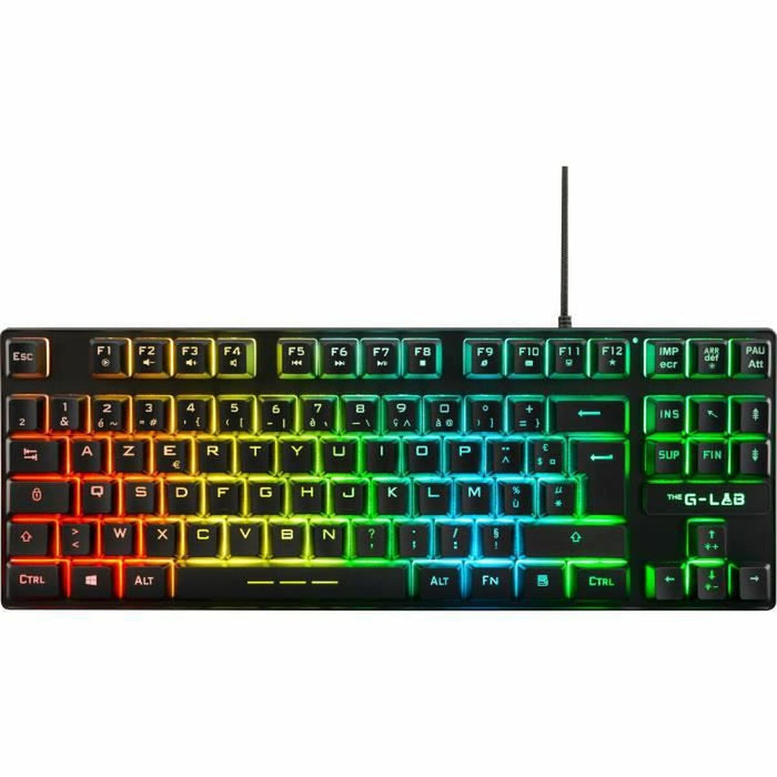 Tastatură Gaming The G-Lab Caesium Franceză AZERTY