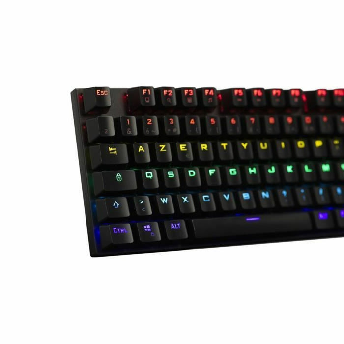Tastatură Bluetooth The G-Lab AZERTY Negru Franceză